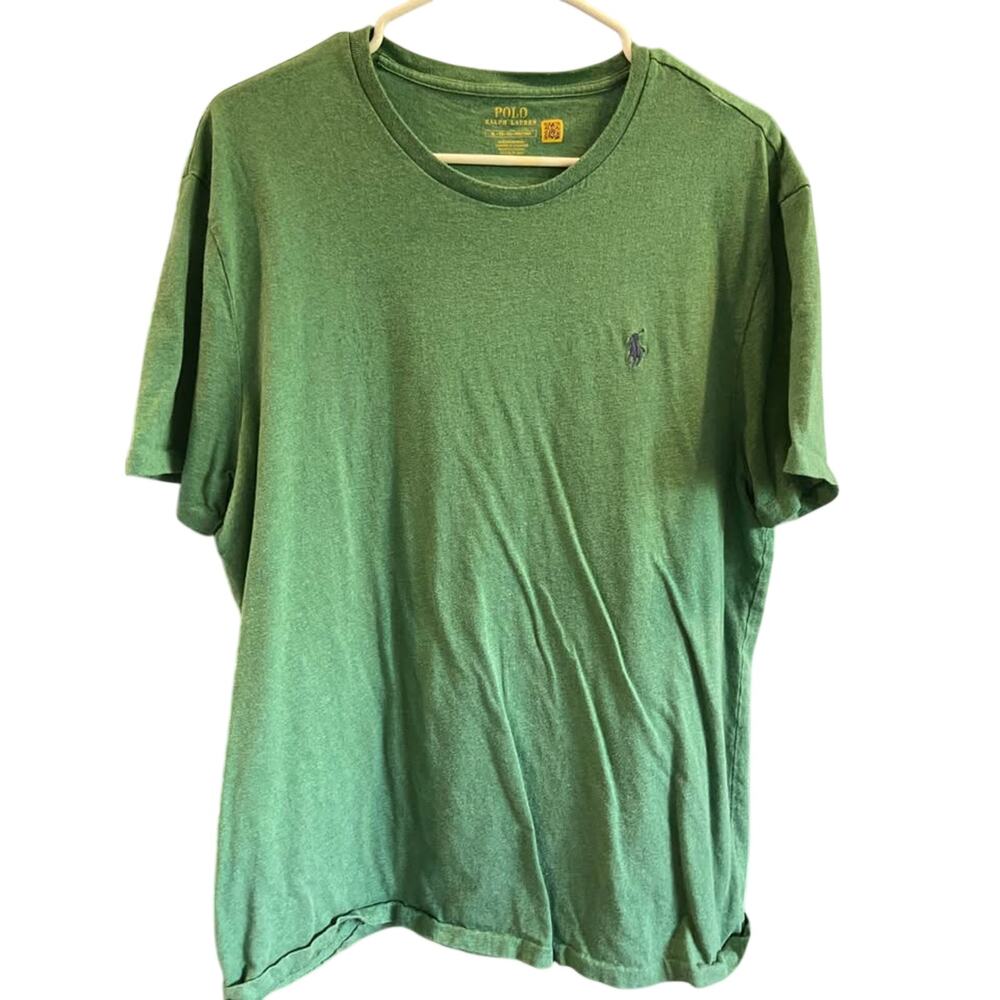 Ralph Lauren polo mens XL green short sleeve t shirt